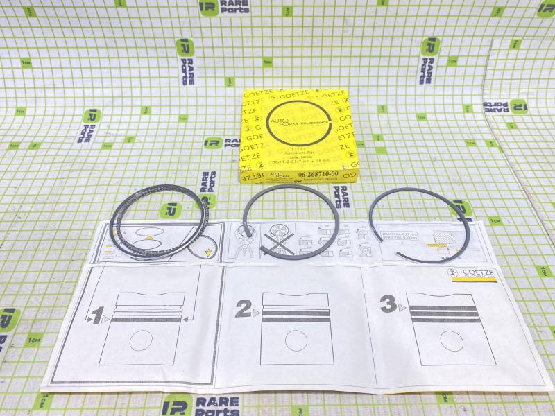 Кольца поршневые ккт на 1 цилиндр Lada.Lancia 76.8