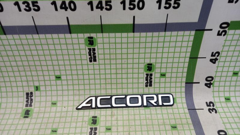 Эмблема задняя Honda Accord