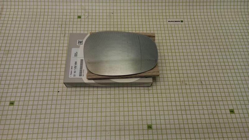 Стекло зеркала электрического правого для BMW