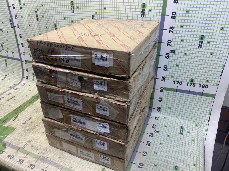 Диск тормозной передний Toyota