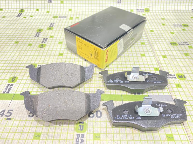 Колодки тормозные передние к-кт Skoda Fabia