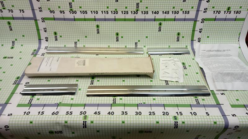 Накладки порогов (комплект) Ford Focus