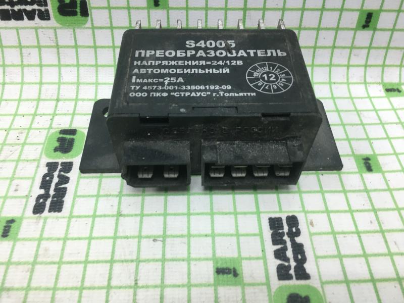 Преобразователь напряжения Страус S4005 (24V-12V)