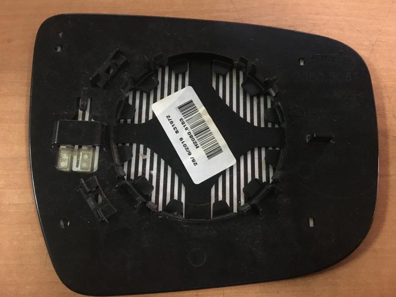 Стекло зеркала электрического левого NissanQashqai